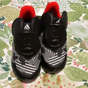 Brand new toddler adidas Mickey shoes